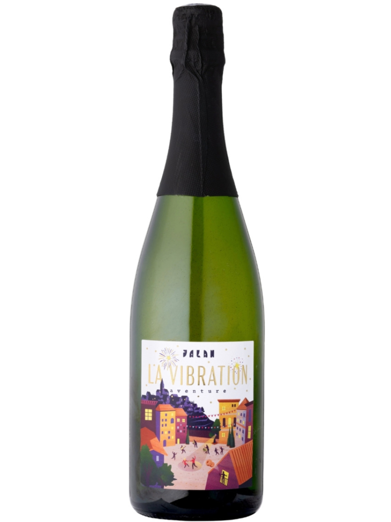 Vin effervescent la vibration