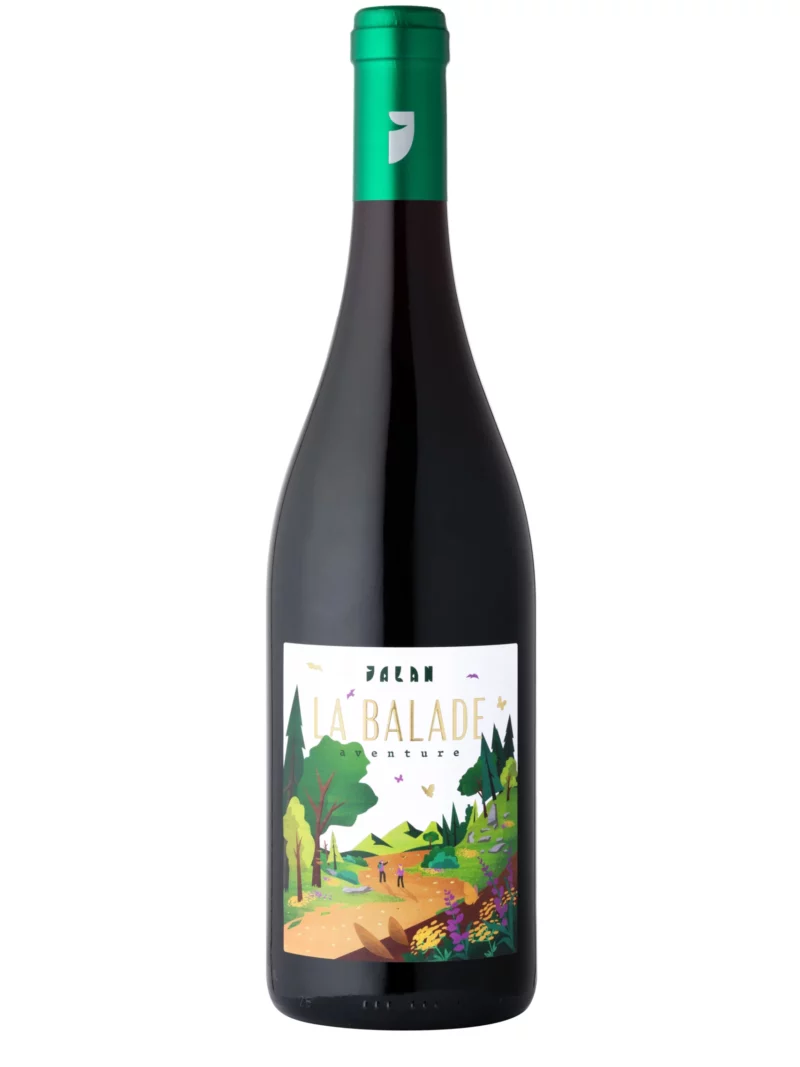 vin rouge la balade - jalan wines