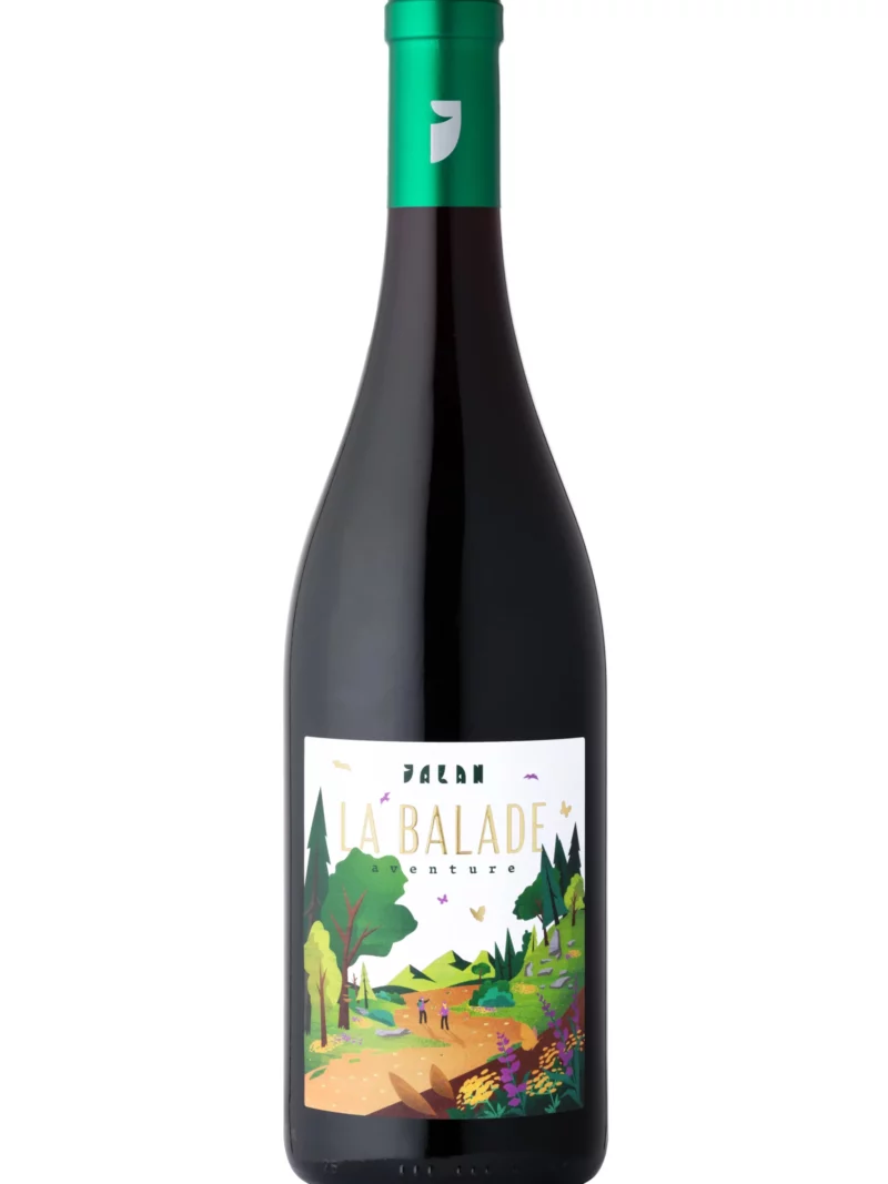 vin rouge la balade - jalan wines