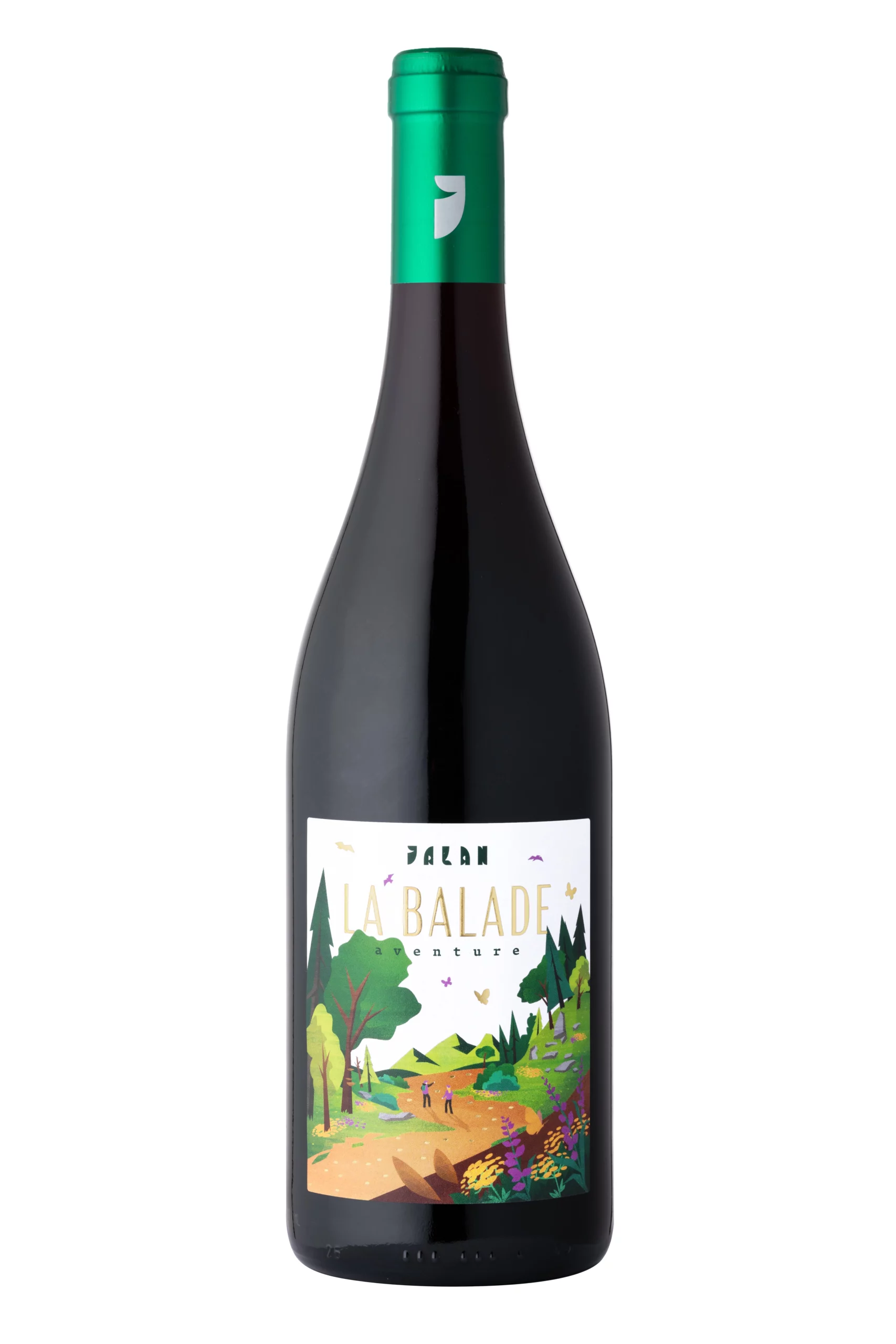 vin rouge la balade - jalan wines